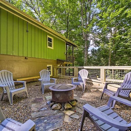 Charming Maggie Valley Getaway With Fire Pit! Eksteriør bilde