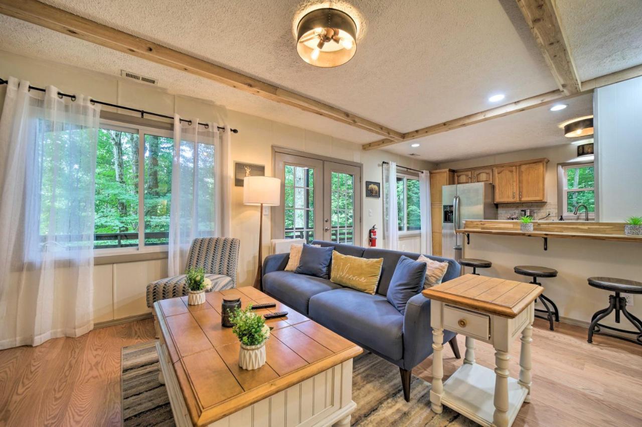 Charming Maggie Valley Getaway With Fire Pit! Eksteriør bilde