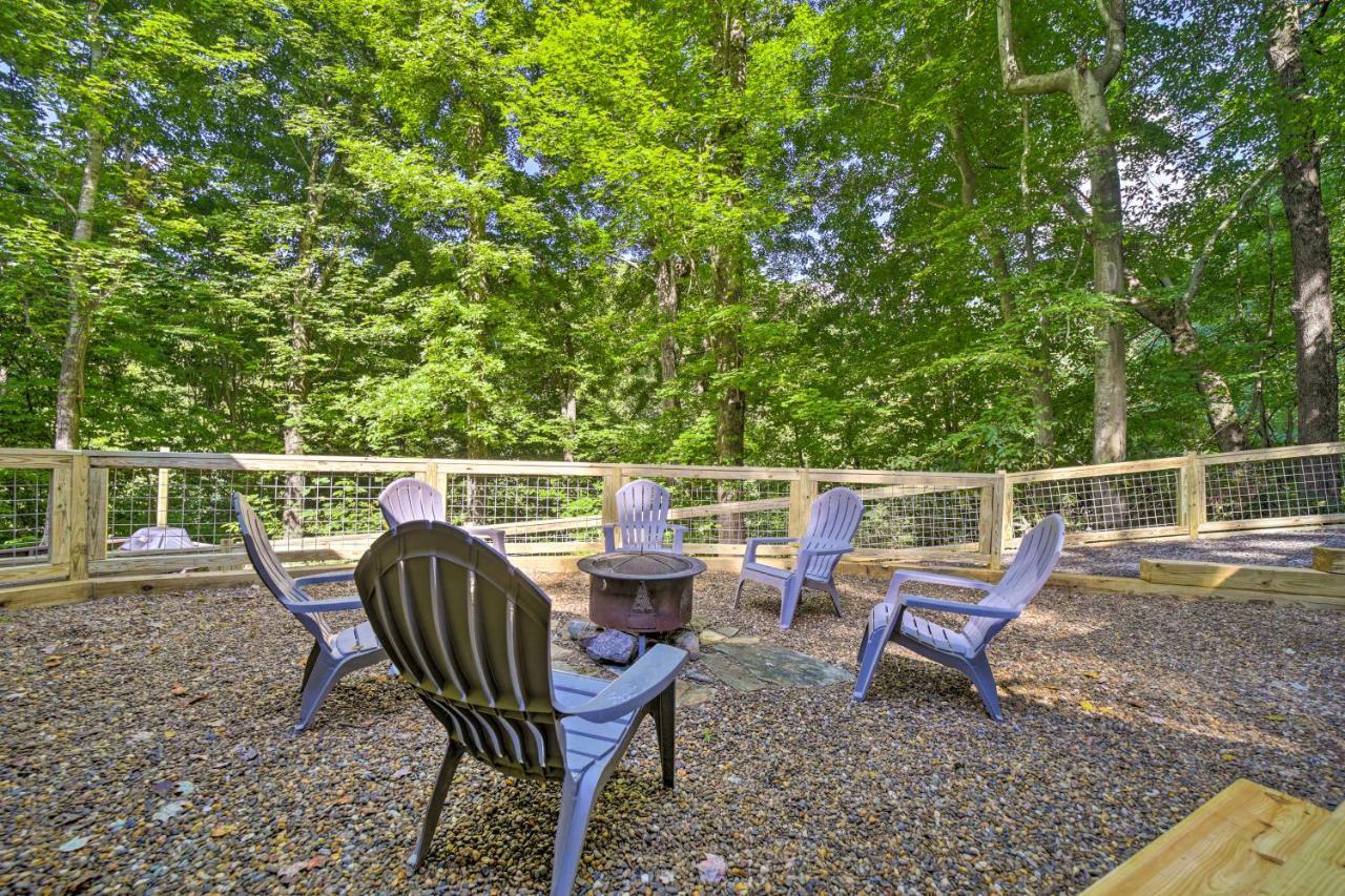 Charming Maggie Valley Getaway With Fire Pit! Eksteriør bilde