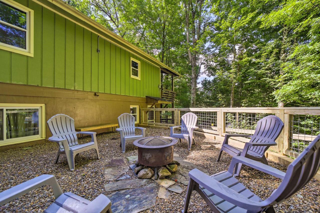 Charming Maggie Valley Getaway With Fire Pit! Eksteriør bilde