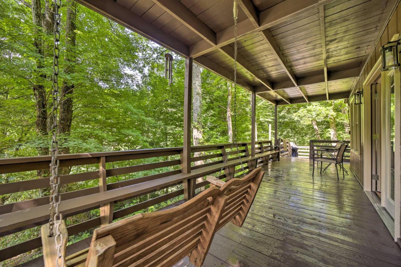 Charming Maggie Valley Getaway With Fire Pit! Eksteriør bilde