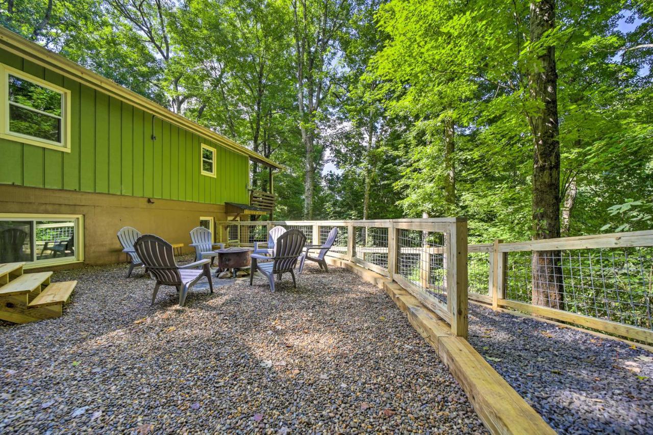 Charming Maggie Valley Getaway With Fire Pit! Eksteriør bilde